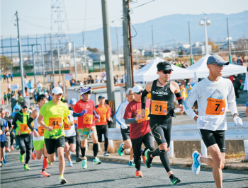 マラソンランナーたち