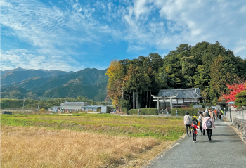 ウォーキング風景