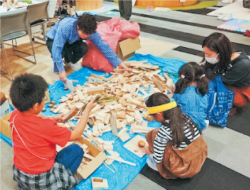 工作体験の様子