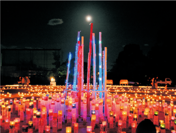 たくさんのキャンドル