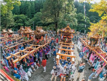 小川祭の様子