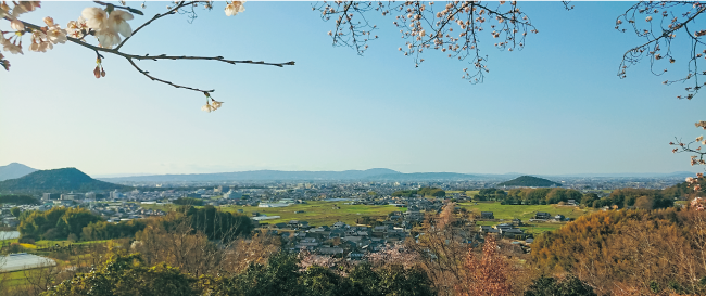 甘樫丘展望台からの眺望1