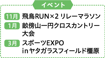 今年度のイベント