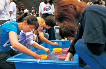 金魚すくい大会