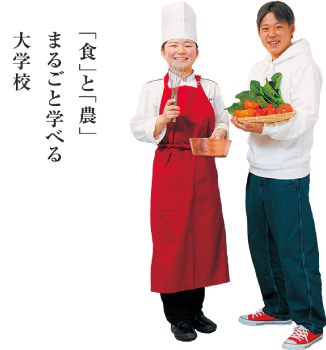 なら食と農の魅力創造国際大学校ホームページ画像