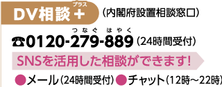 DV相談プラス（内閣府設置相談窓口）