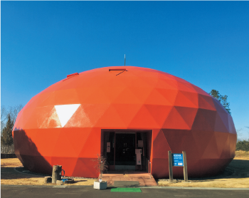 西吉野柿選果場外観