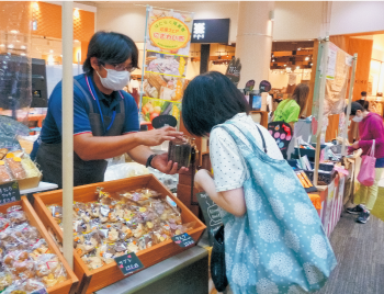 フェア会場の様子