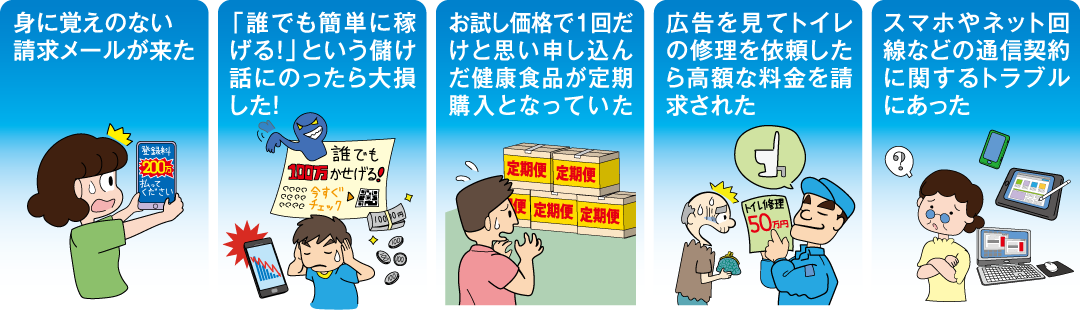 消費者トラブル事例