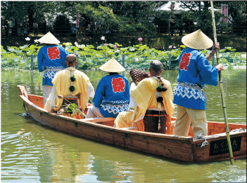 奈良県無形民俗文化財「奥田の蓮取り行事」