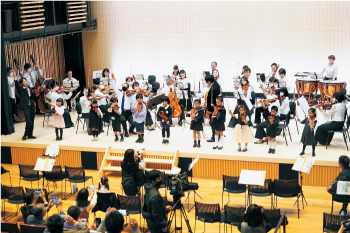 幼児向けヴァイオリン体験の成果発表会