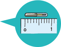 マイクロチップのイメージイラスト