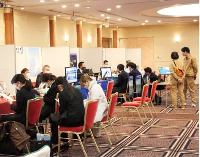 建設業就職フェアを開催1