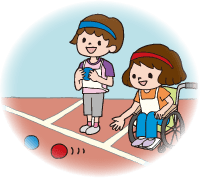 全国障害者スポーツ大会イラスト2