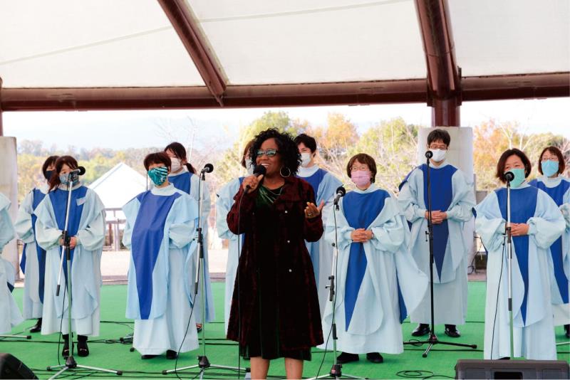 あつまれ秋のイベント ステージの様子