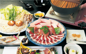 ホテルのせ川名物「カシキ鍋」