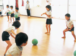 こころと身体を子どもの成長に合わせてはぐくむ様子2