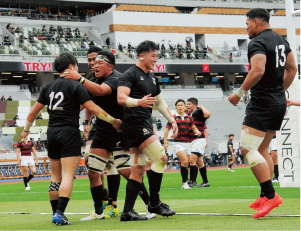 ラグビーのプレイ1