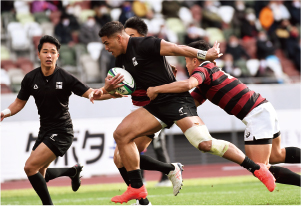 ラグビーのプレイ2