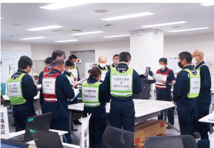 テロを想定した図上訓練を実施1