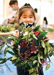 うだ・アニマルパークで楽しむツリー＆リース作り！2