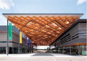 奈良コンベンションセンター木の技巧