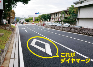 ダイヤマークの画像