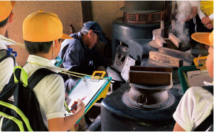 古民家展示「昔のくらし」