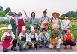学生の集合写真