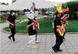 ブレーメンの音楽隊inうだ・アニマルパーク1