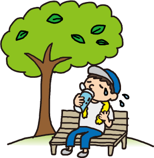 水分補給イメージイラスト