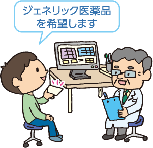 ジェネリック医薬品を希望します1