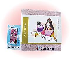 記紀・万葉プロジェクトグッズ(はんかち&しおり)