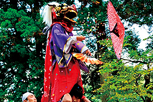 伝統行催事の披露1