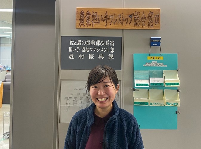 貴志 容子（職場写真）