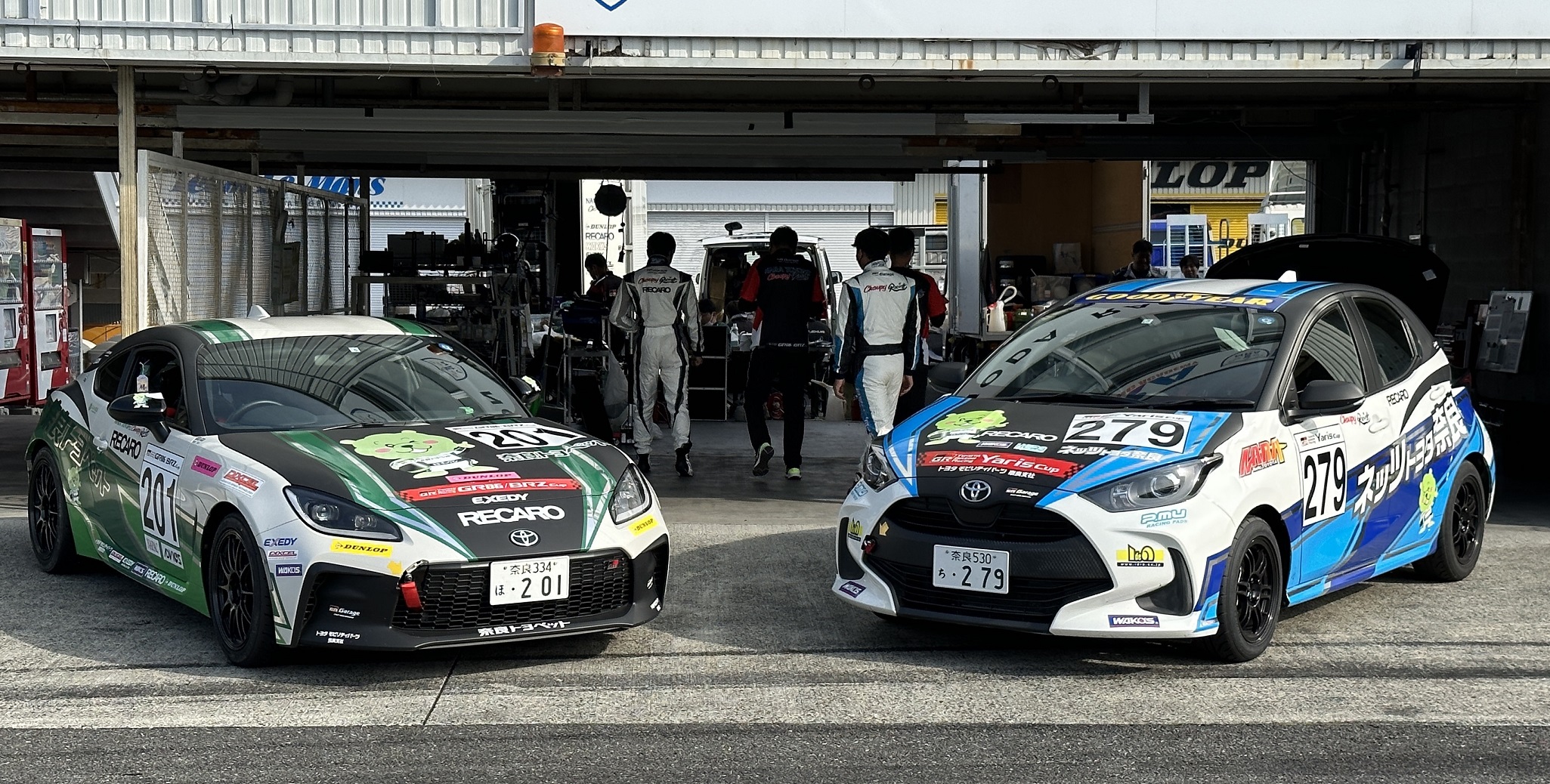 レーシングカーの写真