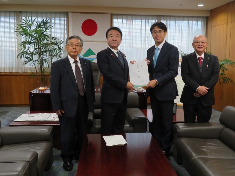 令和8年度政府予算編成等に関する要望活動