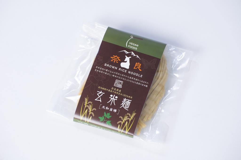 栽培期間中農薬不使用玄米麺（大和当帰）の画像