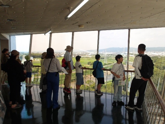 3_展望台の見学