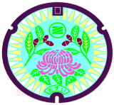 平群町のマンホール蓋デザイン