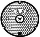 橿原市のマンホール蓋デザイン