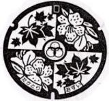 高取町のマンホール蓋デザイン