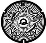 吉野町のマンホール蓋デザイン