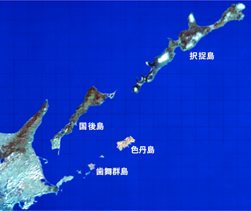 ランドサット地図