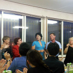 最終日の交流会です2