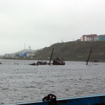 国後島 古釜布 沈没船2