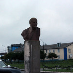 レーニン像です