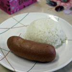 朝食です。しょっぱいです。以外とおなかが膨らみます