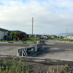 友好の家近く とりあえずアスファルトが敷かれています2