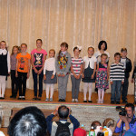 日本語教室の子ども達が歌を披露してくれました